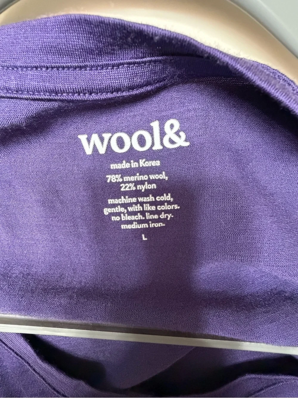 wool& Sylvie Dress - Iris Blue - Picture 3 of 3